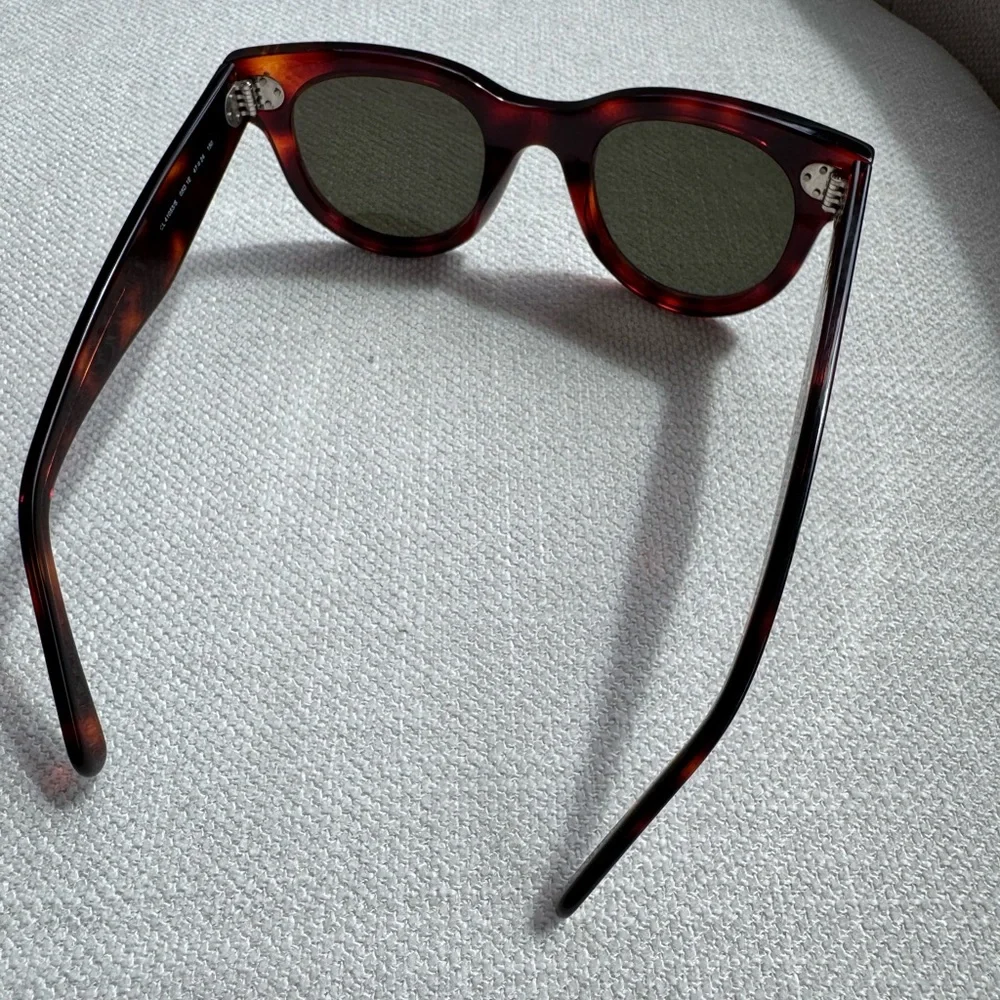 Celine Tortoise Shell Sunglasses - Picture 5 of 14